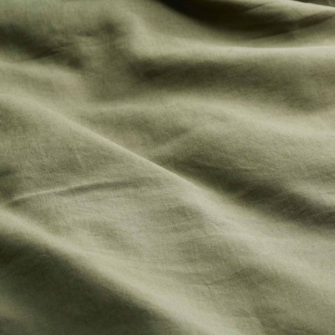 Olive, Fitted Sheet, 100% French Flax Linen