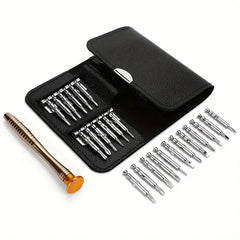 1 Set, Precision Screwdriver Set, 25 In 1 Repair Tool Kit, Small Screwdriver Set, Star/Y-type/Flat-blade/Triangle Screwdrivers F