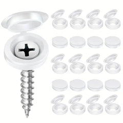 10/100pcs Screw Decorative Cover Cross Screw Nail Cap Folding Buckle for Car Furniture Decorative Nuts Cover Bolts Hardware