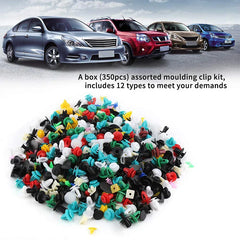 100/50 Pcs Car Clips Fastener Screws Bumper Interior Decoration Auto Plastic Random Mixing Universal Plastic