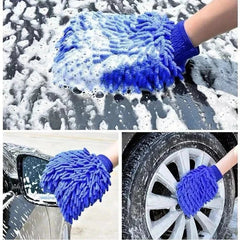 1/5pcs Microfiber Car Wash Gloves Auto Gloves Ultra Absorbent Wash Car Sponge scratch Free Microfiber car cleaning Tool