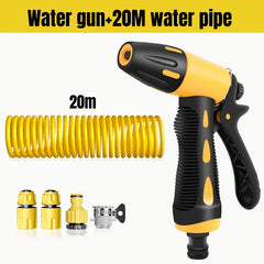 10-30 Meter Telescopic Water Pipe with High-pressure Nozzle Car Washing Tool Set Extension Hose Water Hose for Pressure Cleaner