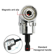 105 Degree Turning Screwdriver Joint Electric Drill Corner Attachment Extension Socket Screwdriver Head Tool