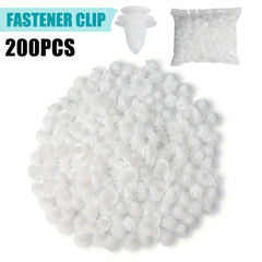 1000/500PCS POM Mixed Auto Vehicle Fastener Bumper Clips Retainer Rivet Door Panel Fender Liner Universal Fit All Car